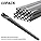 2020 V-Slot Aluminum Extrusion 48" Black for CNC - 10 Pack