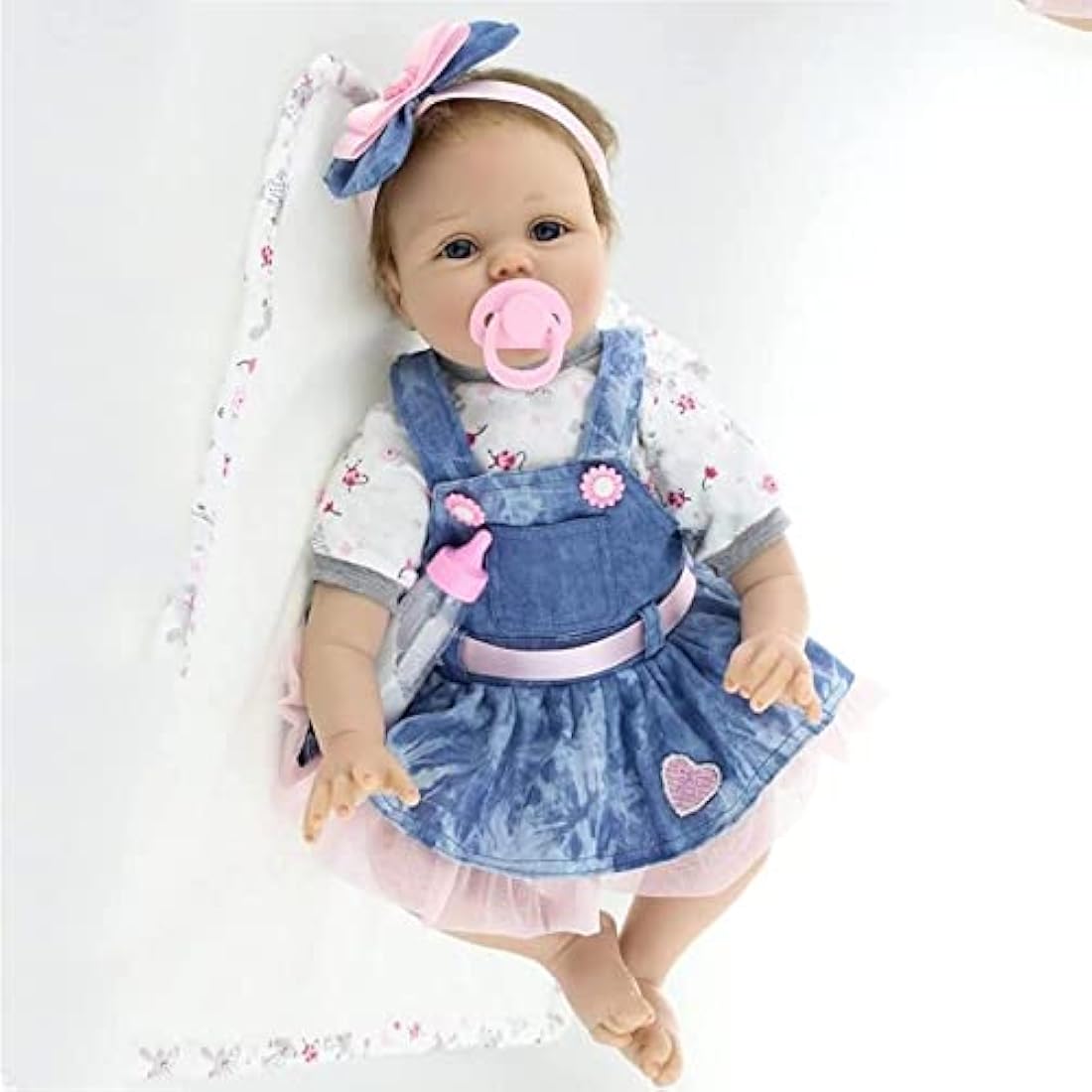 ZIYIUI Reborn Baby Doll | 22-Inch Realistic Soft Silicone Vinyl Toy