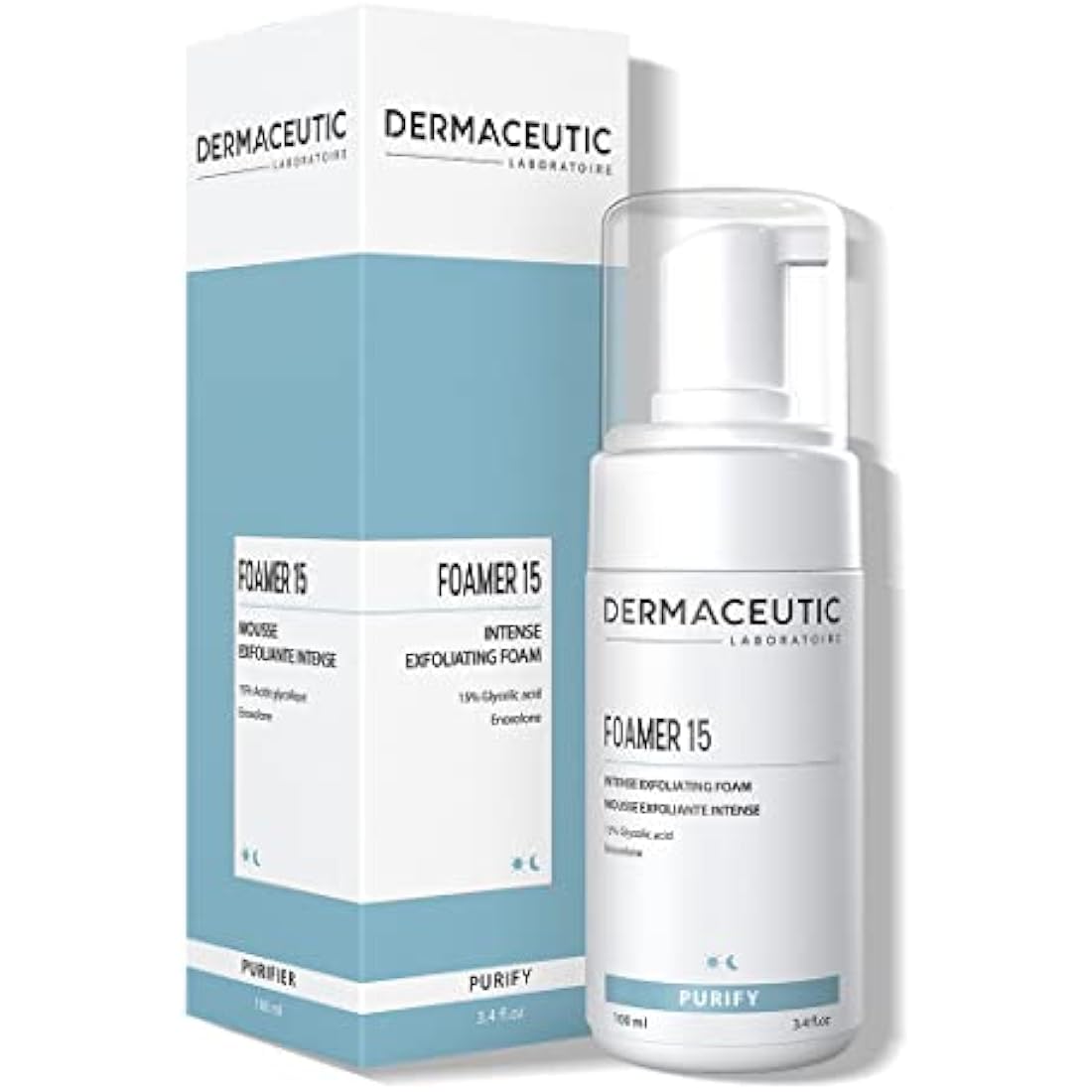 Dermaceutic Foamer 15 – Glycolic Acid Exfoliating Face Wash – 100ml