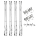 Onlyfire Universal Stainless Steel Gas Grill Burner Tube, 36–50cm (4-Pack)