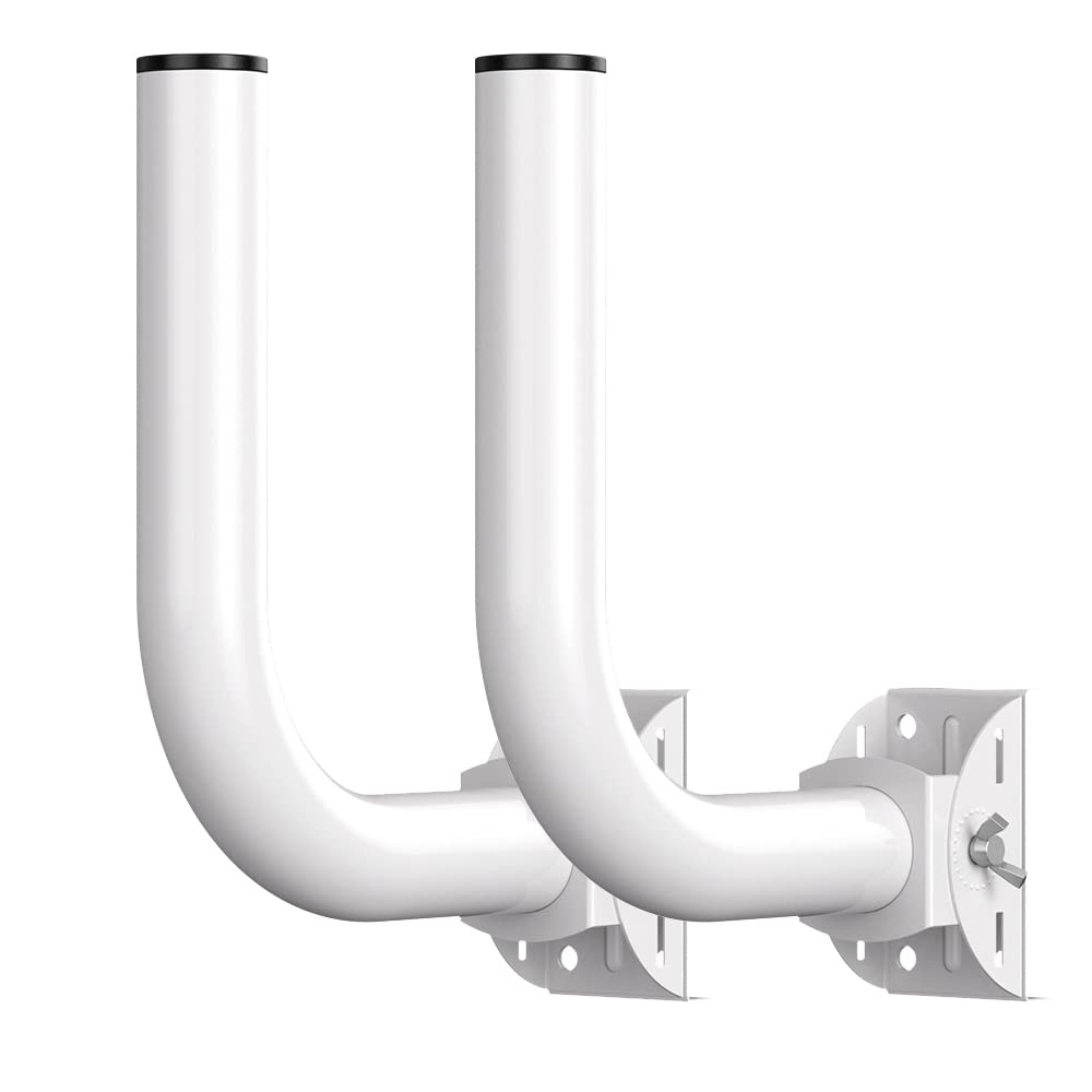 Ueevii Wireless Bridge Bracket Mount – Outdoor Pole & Wall Mount, 2-Pack