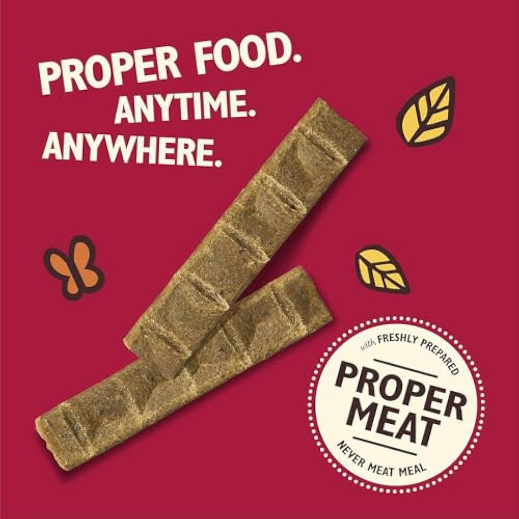 Lily's Kitchen Beef On the Go Bars | Grain-Free Dog Treats - 16 x 40g
