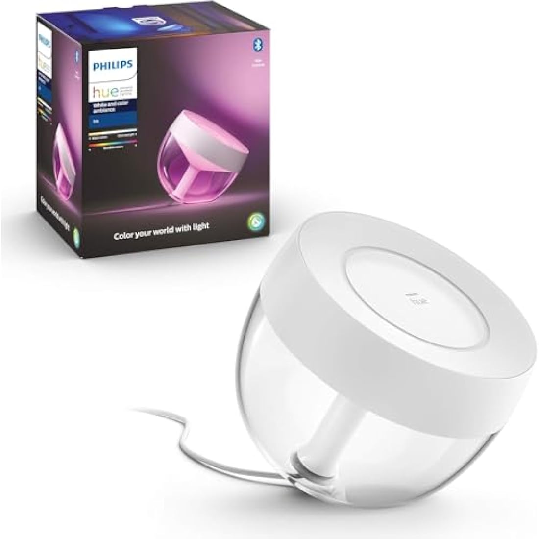 Philips Hue Iris Smart Table Lamp – White & Color Ambiance LED
