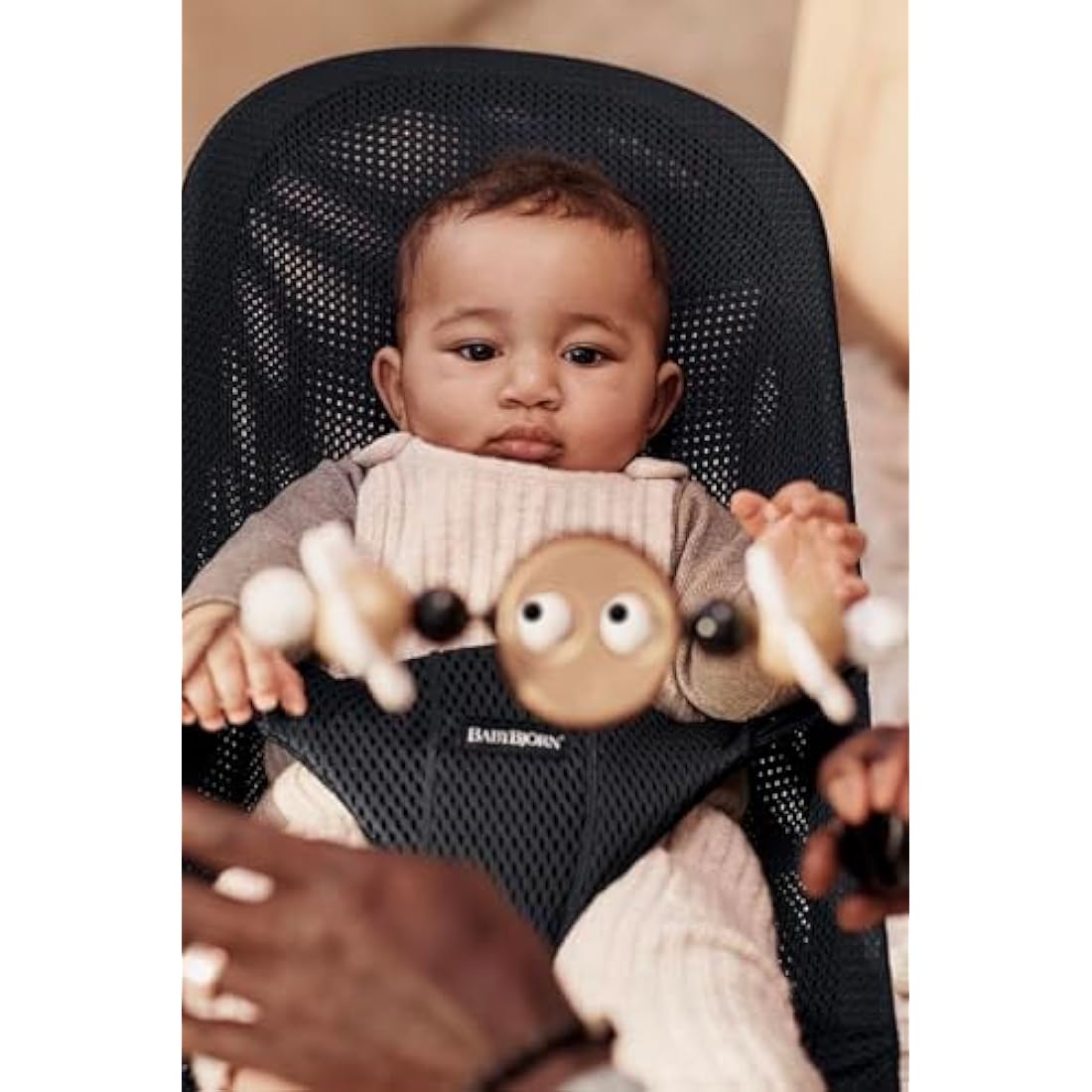 BabyBjörn Bouncer Toy - Googly Eyes Developmental Play Accessory