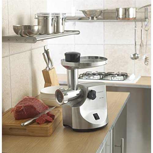 Kenwood MG510 Electric Meat Grinder – 1600W Die-Cast Metal Sausage Maker
