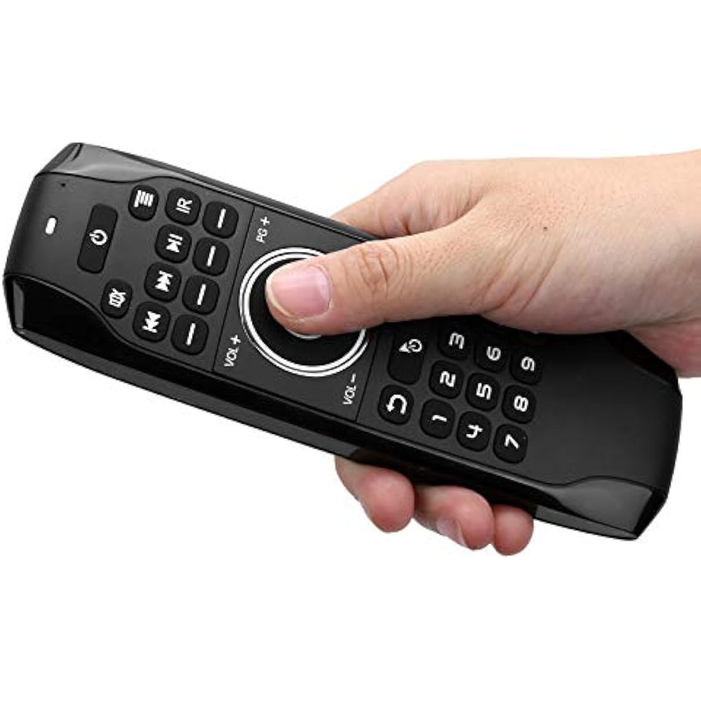 ASHATA Bluetooth 5.0 Air Mouse – Wireless Keyboard with 6-Axis Gyroscope