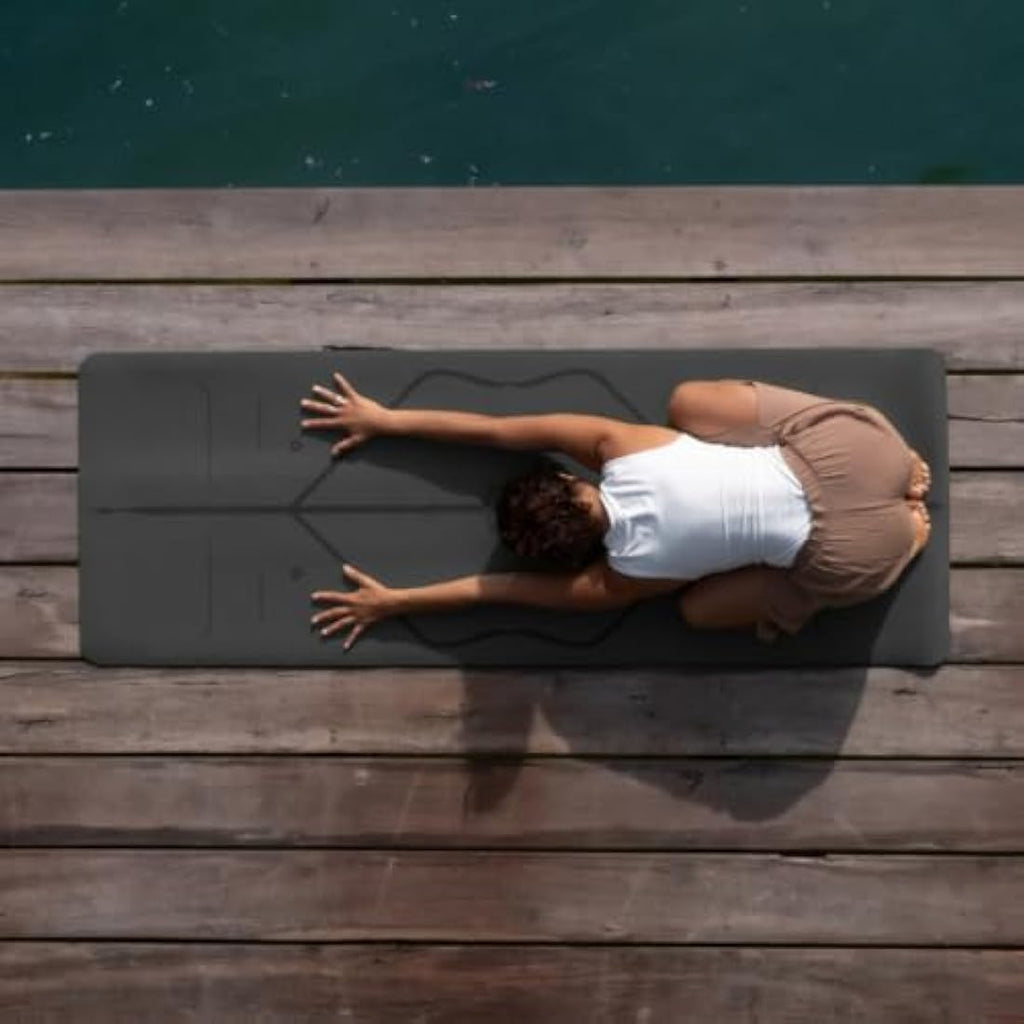 Liforme Original Yoga Mat – Non-Slip Eco-Friendly Mat with Bag
