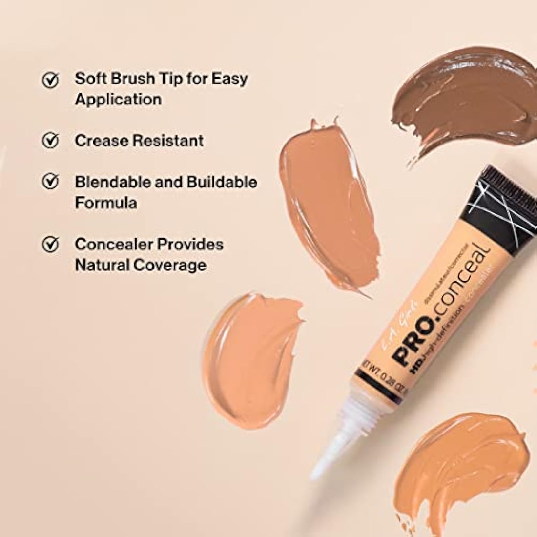 L.A. Girl Pro Conceal HD Concealer – Beautiful Bronze Full Coverage 8g
