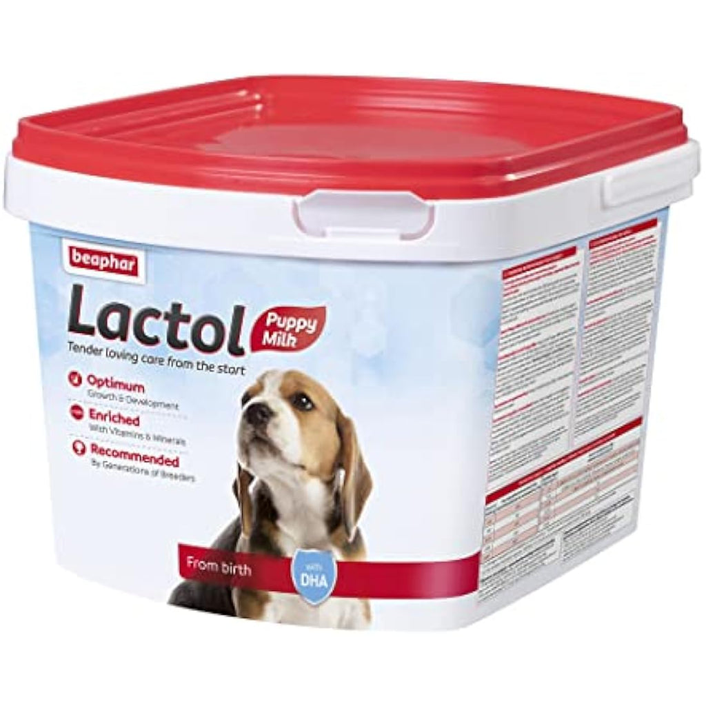 Beaphar Lactol Puppy Milk Replacer - Nutritious Feed with DHA - 2kg