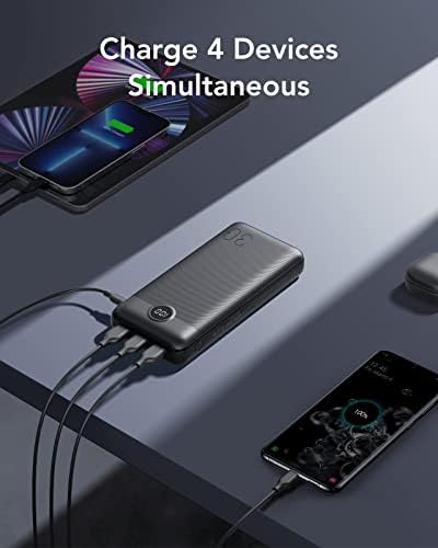 VEGER 20W PD Fast Charging Power Bank | 30000mAh USB C Portable Charger