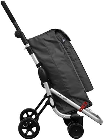 Playmarket Go Up Basic Shopping Trolley – Foldable & Lightweight Cart