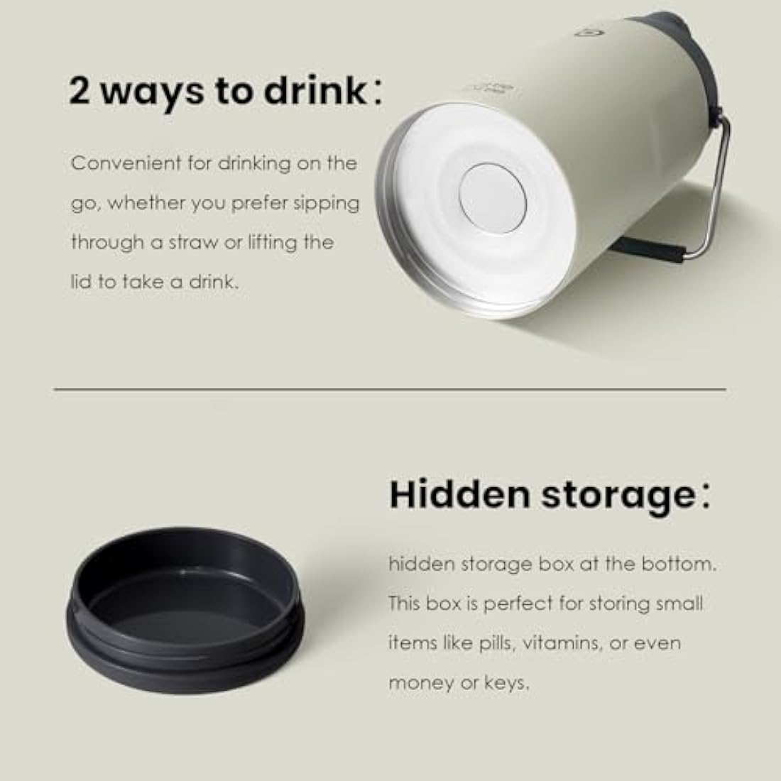Bottle Bottle 64oz Insulated Water Bottle | Half Gallon Stainless Steel
