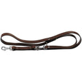 Ferplast VIP Bull Leather Dog Lead – Durable Training Leash, Brown