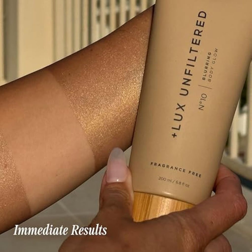 Lux Unfiltered N°10 Blurring Body Glow - Shimmer Lotion with Vitamin C