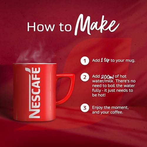 NESCAFÉ Original Instant Coffee – Rich & Bold Roast – 100g (Pack of 12)