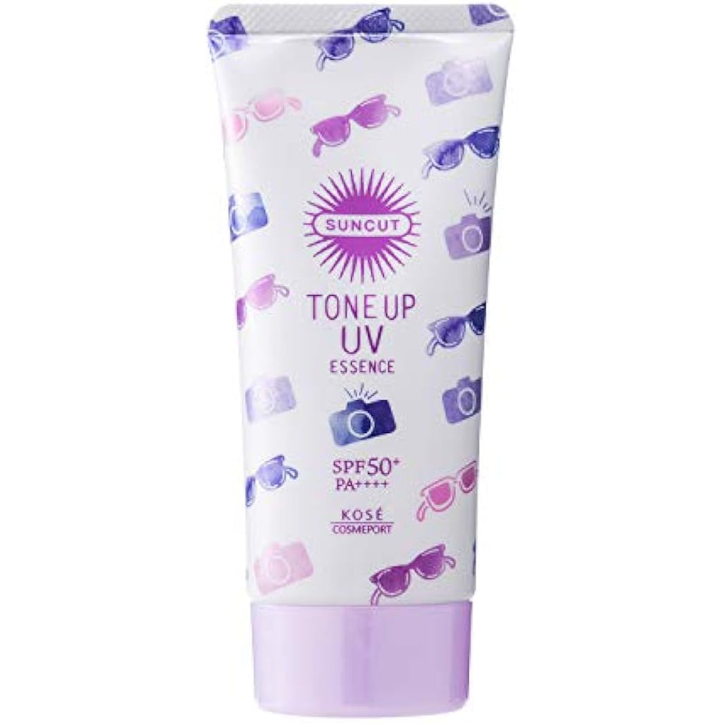 KOSE Suncut Tone Up UV Essence SPF 50+ Brightening Sunscreen 80g