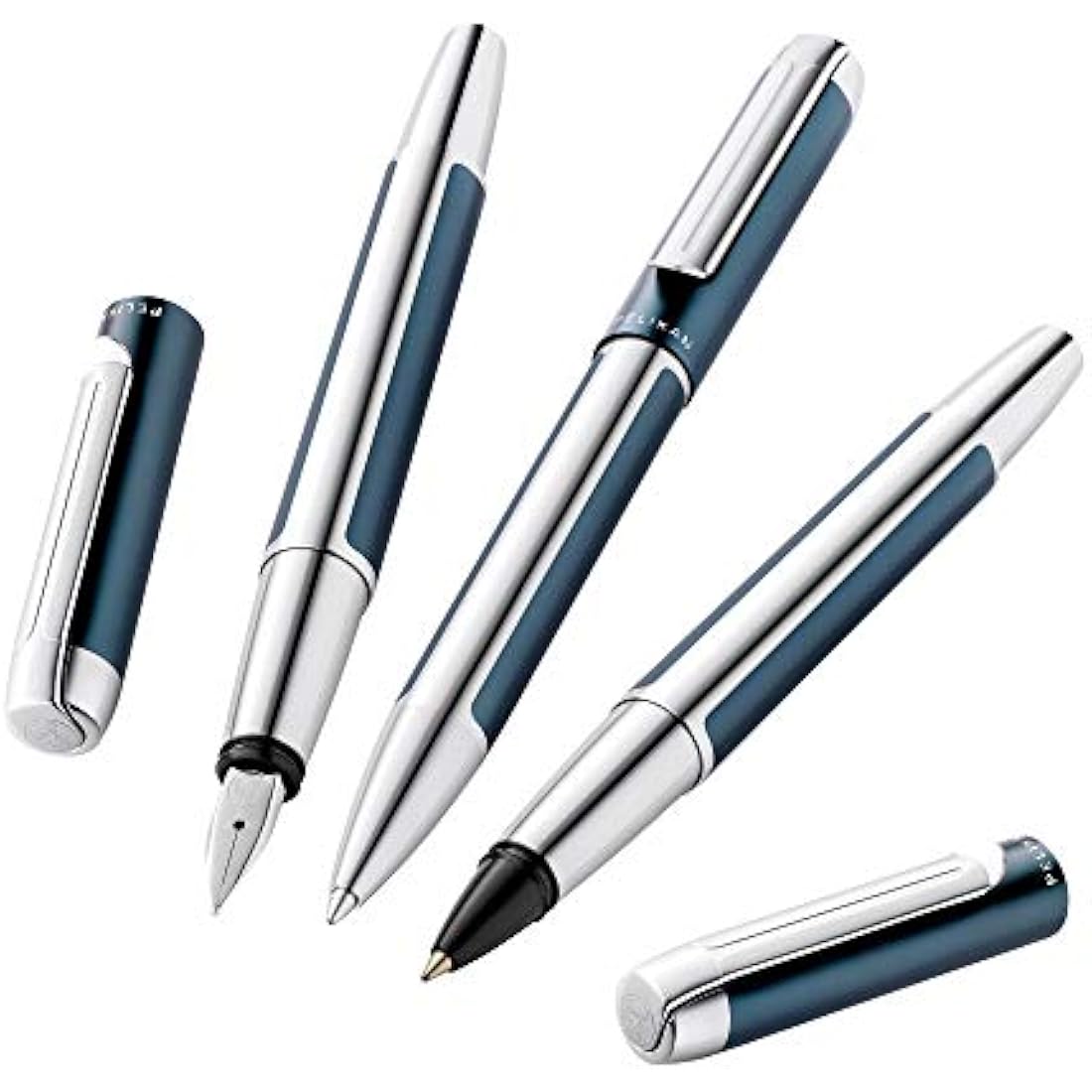 Pelikan Pura Ballpoint Pen – Petrol Blue with Large Capacity Refill
