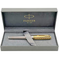Parker Urban Premium Fountain Pen | Aureate Gold & Metal | Medium Nib