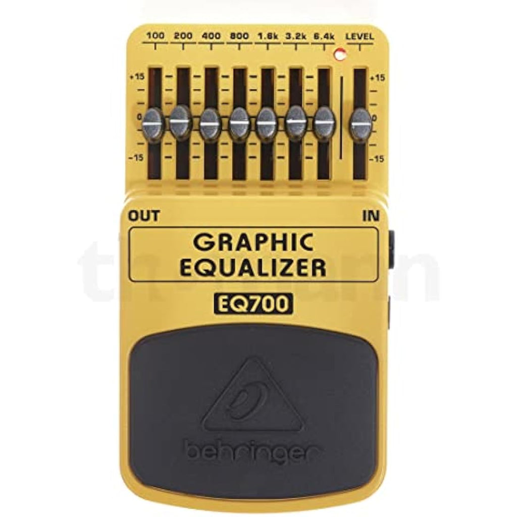Behringer EQ700 Graphic Equalizer – 7-Band Guitar Effects Pedal