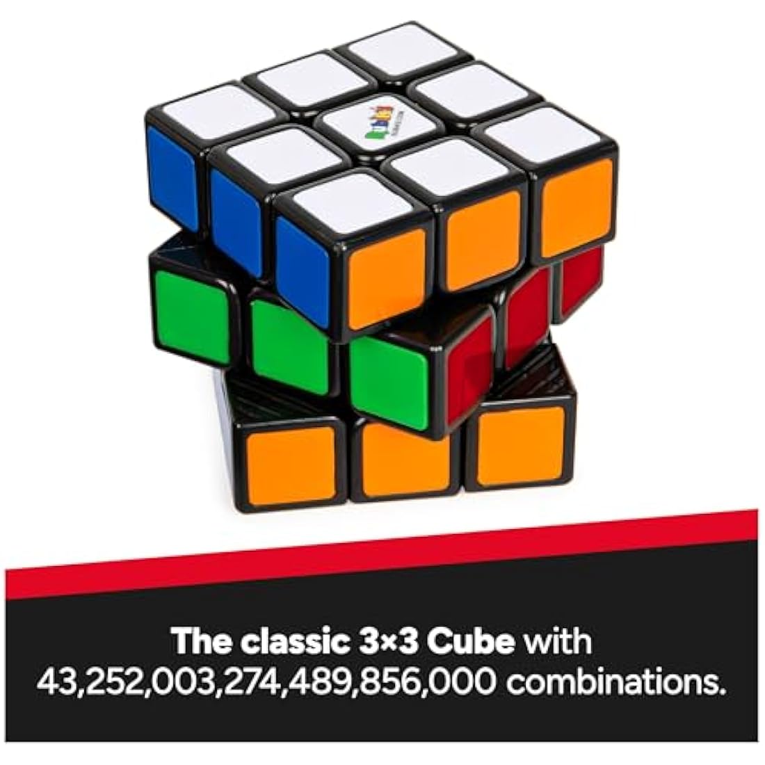 Rubik’s Cube Original 3x3 Puzzle – Classic Colour-Matching Brain Teaser