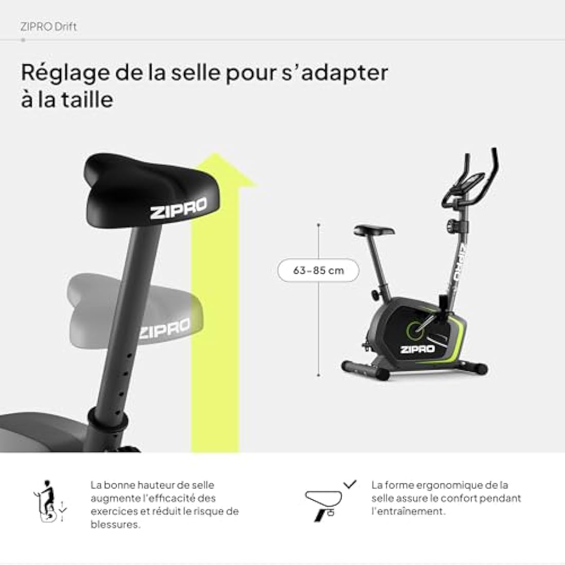 Zipro Magnetischer Fitnessbike Heimtrainer – Jolof Store Hometrainer