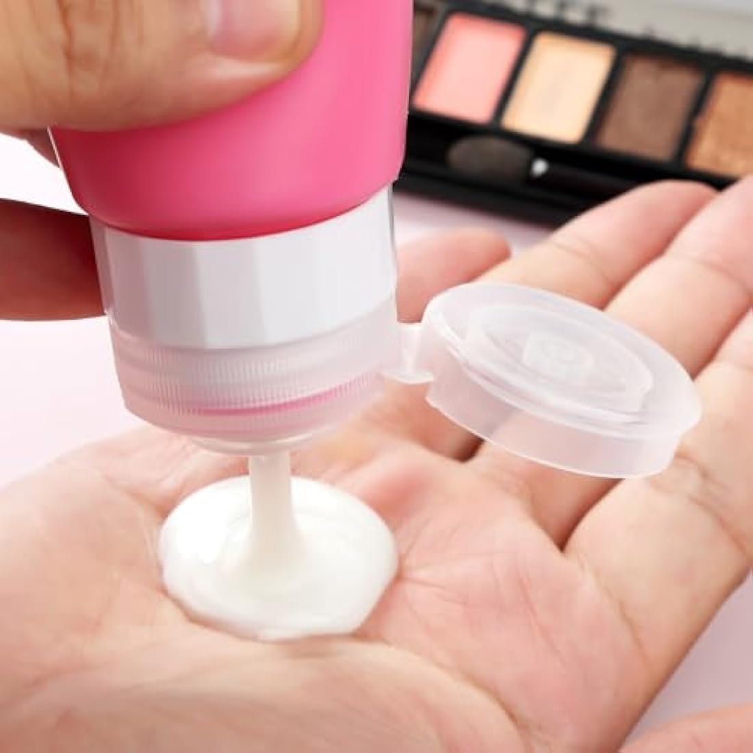 Gemice Silicone Travel Bottles | 4 Pack Leakproof TSA Approved Containers