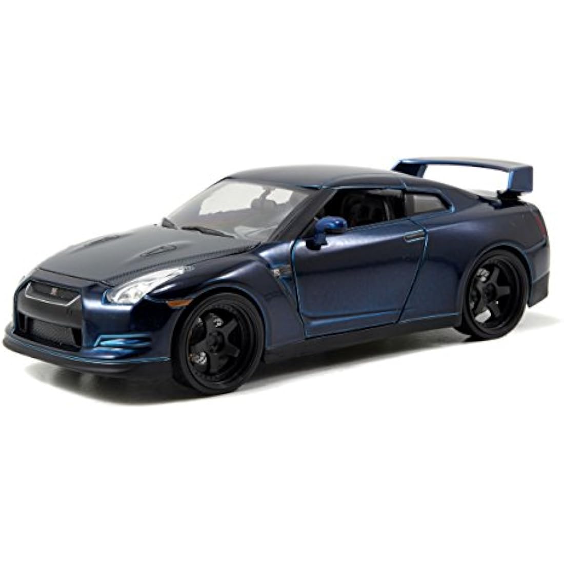 Jada Toys Brian's 2012 Nissan GT-R R35 Blue – 1:24 Diecast Model Car