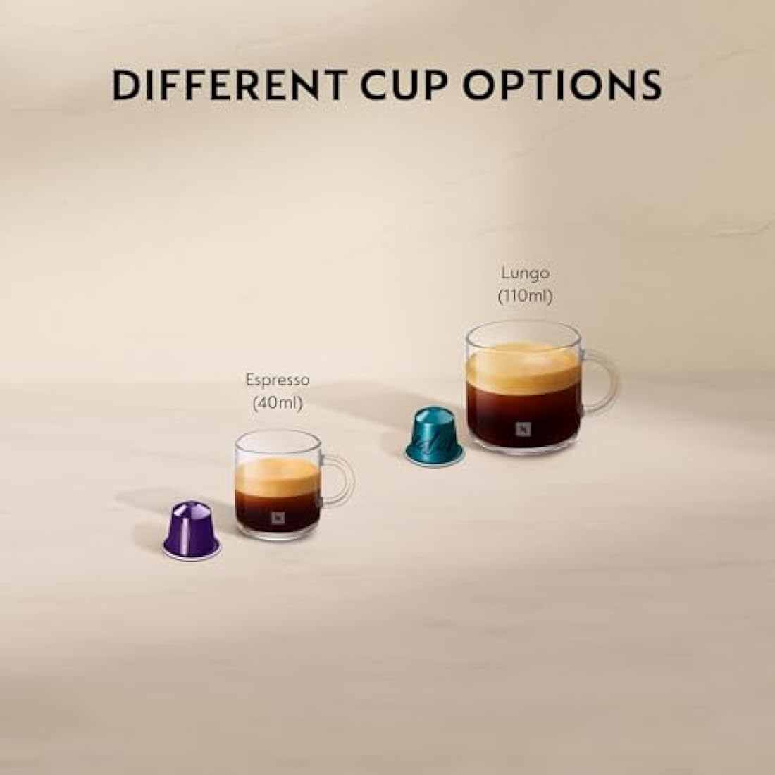Nespresso CitiZ Coffee Machine by De'Longhi – Espresso Maker, Black