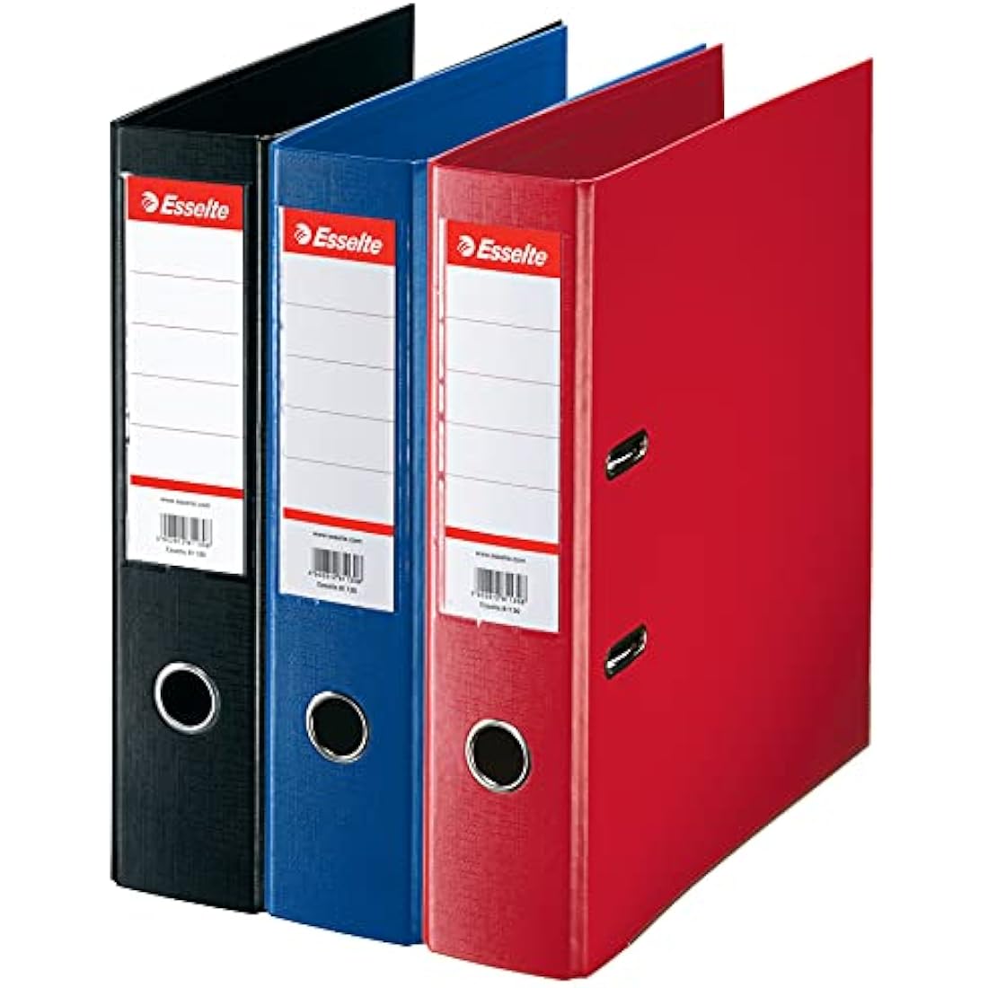 Esselte A4 Lever Arch File Folders - 550 Sheet Capacity - 3 Pack