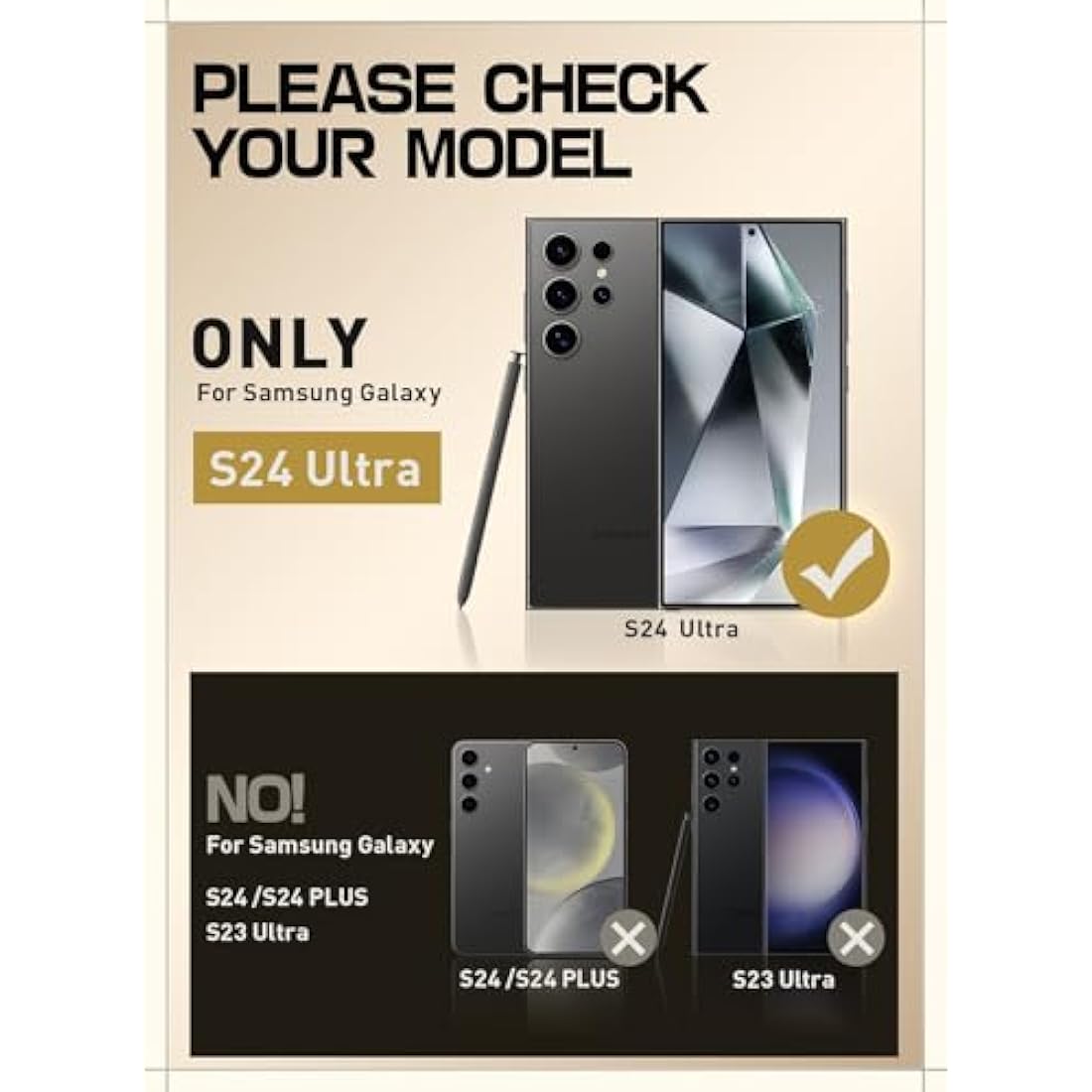SUPCASE Unicorn Beetle Pro for Samsung Galaxy S24 Ultra – Rugged Case