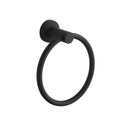 BGL Matte Black Towel Ring – Stainless Steel Wall Mounted Holder