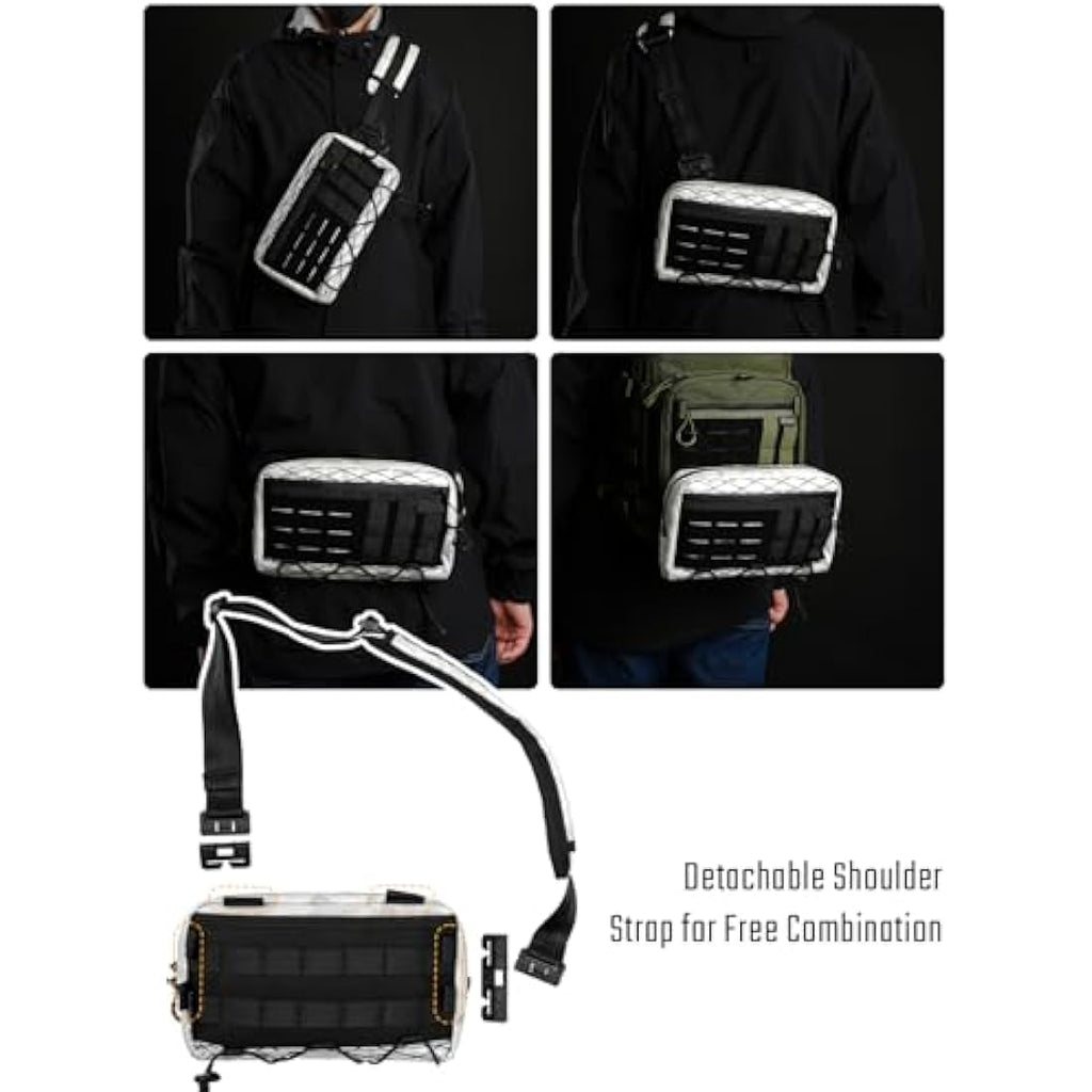 Tactical Geek Cache L3 EDC Sling Bag – Lightweight Nylon Crossbody Daypack