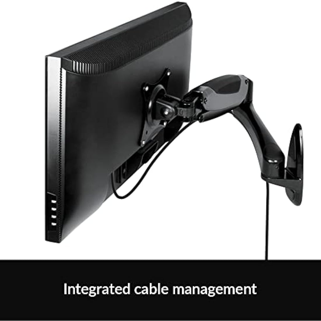 ARCTIC W1-3D Wall Mount Monitor Arm | Gas Lift for 43" Ultrawide - Black
