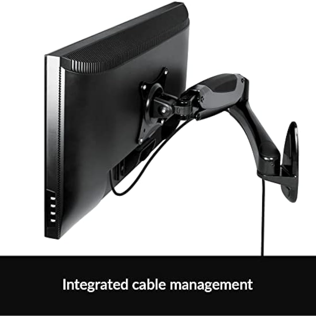ARCTIC W1-3D Wall Mount Monitor Arm | Gas Lift for 43" Ultrawide - Black