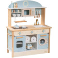 ROBUD Wooden Play Kitchen Toy – Kids Pretend Role Play Set for Ages 3-6