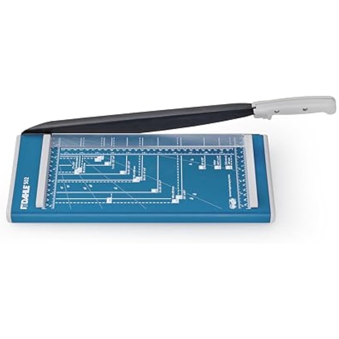 Dahle 502 Paper Guillotine – A4 Precision Craft Trimmer, Blue