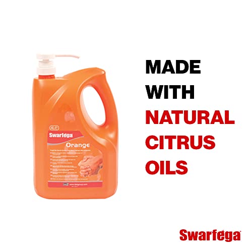 Swarfega Orange Heavy Duty Hand Cleaner – Solvent-Free 4L Cartridge