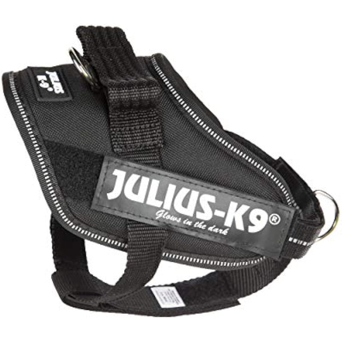 Julius-K9 IDC Powerharness | Reflective Dog Harness - Black - XS