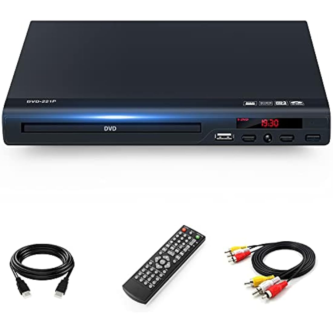 Region Free DVD Player | 1080p Upscaling HDMI Home Media Player