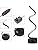 ELINKUME Modern Spiral LED Table Lamps | Set of 2 Dimmable Bedside Lights