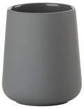Zone Denmark Nova One Ceramic Toothbrush Cup | Soft Touch Grey