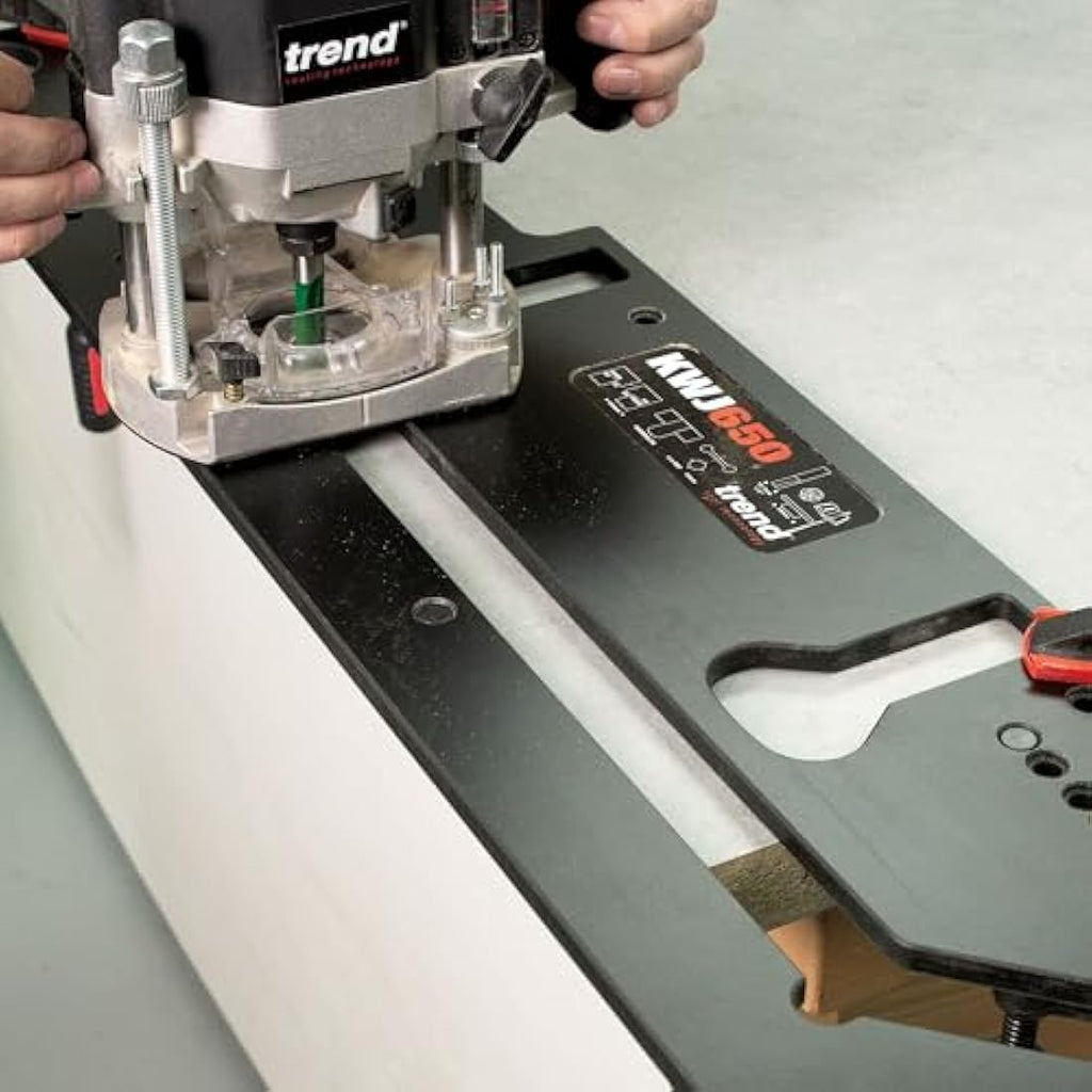 Trend KWJ650 Kitchen Worktop Routing Jig – 650mm Peninsular Cut