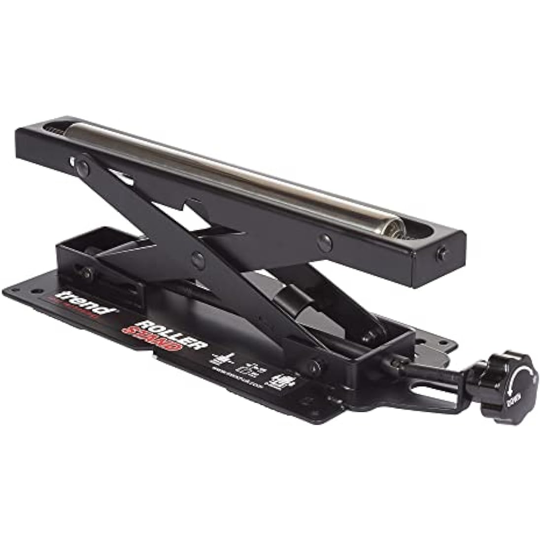 Trend Adjustable Mitre Saw Roller Stand - 62kg Capacity Support