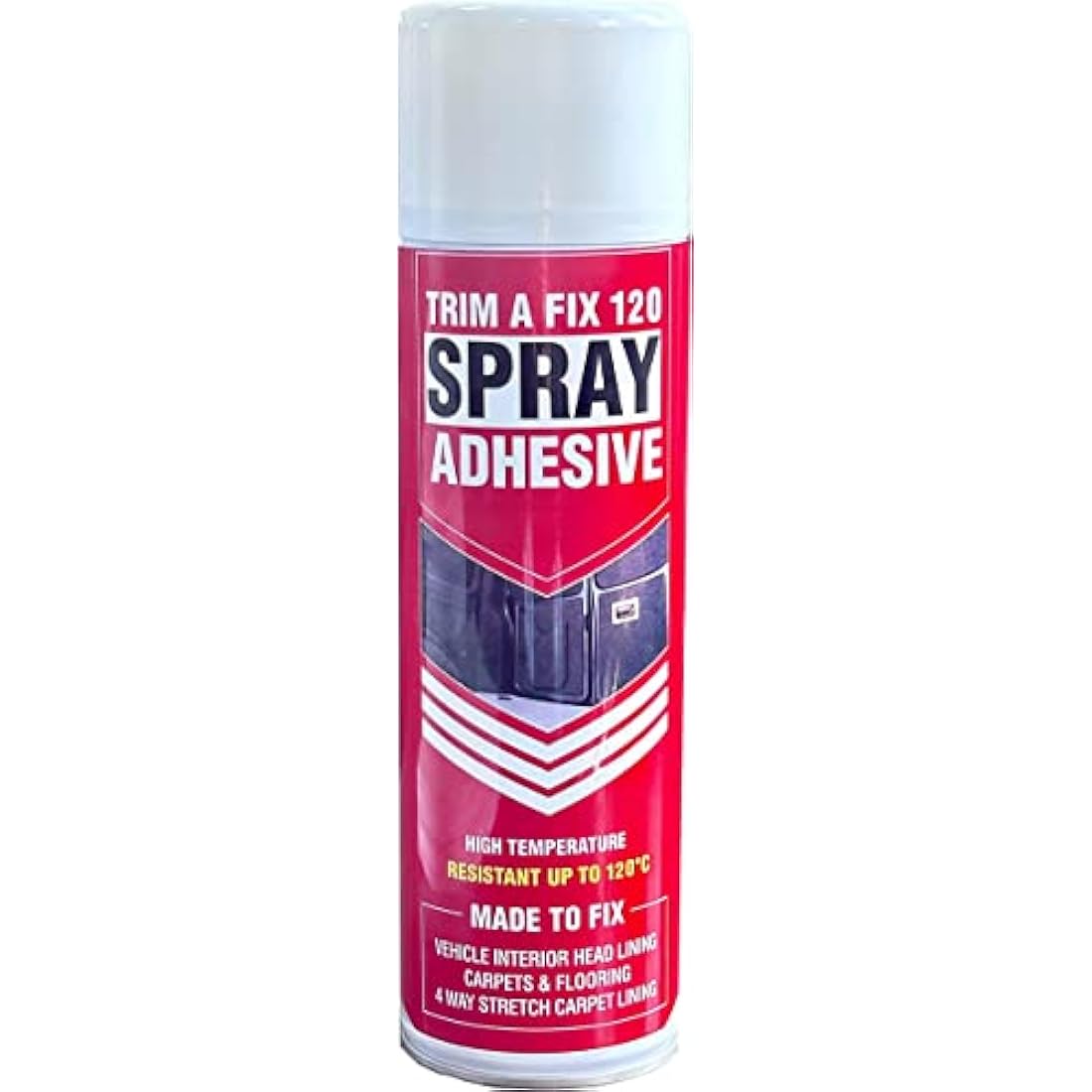 Shield-Auto-Care 4 Way Stretch Van Lining Carpet & Trimfix Glue - Black