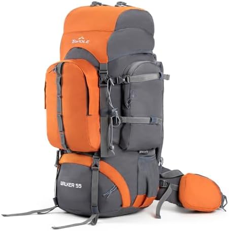 Tripole Walker 65L Hiking Backpack | Internal Frame & Rain Cover