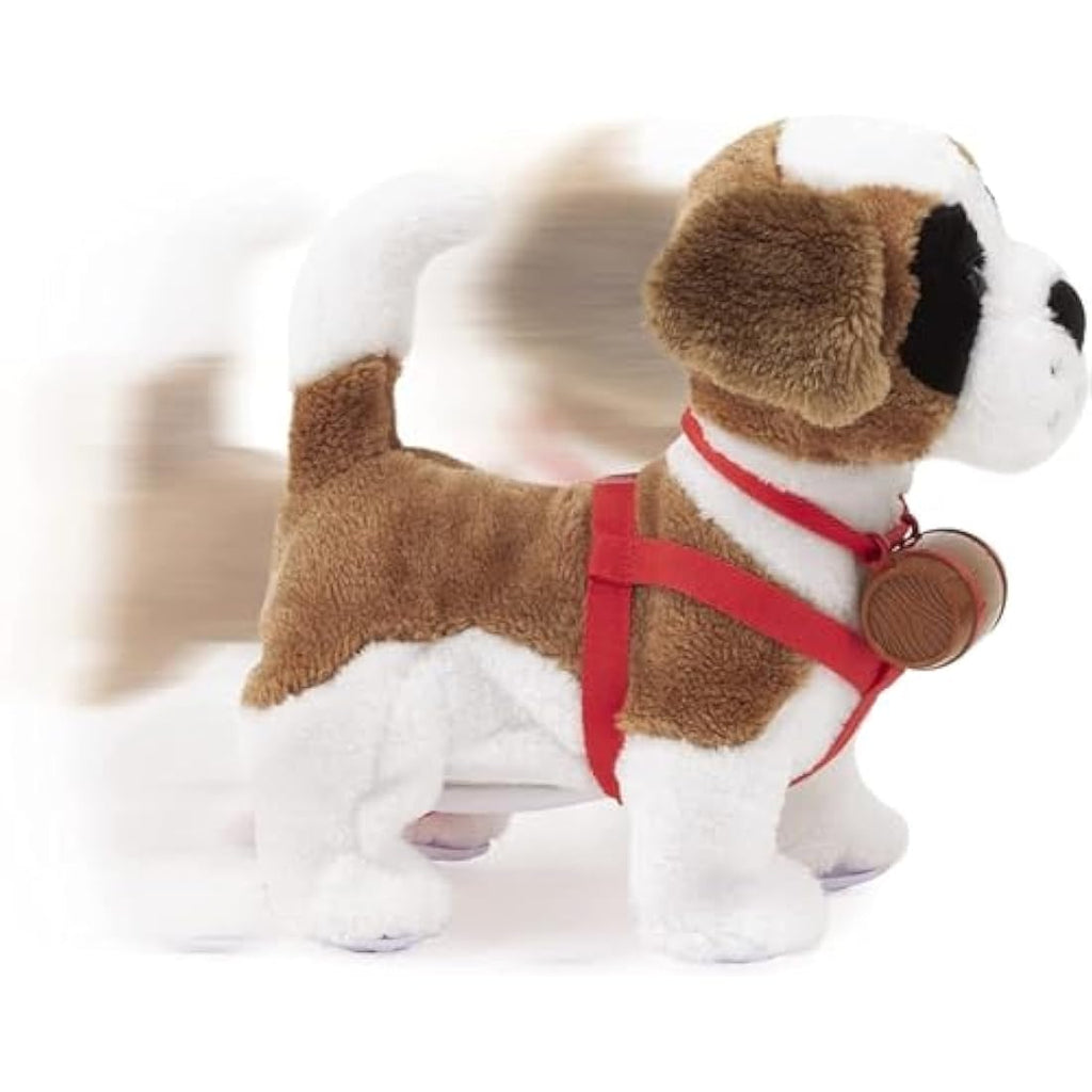 Giochi Preziosi Samby Interactive St Bernard Walking Plush Toy