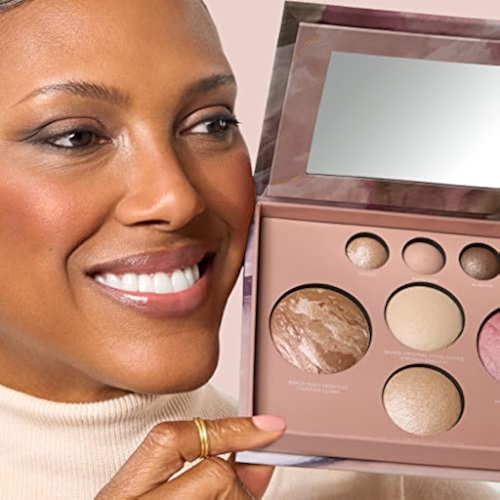 Laura Geller New York Baked Full Face Makeup Palette – 7 Piece Set