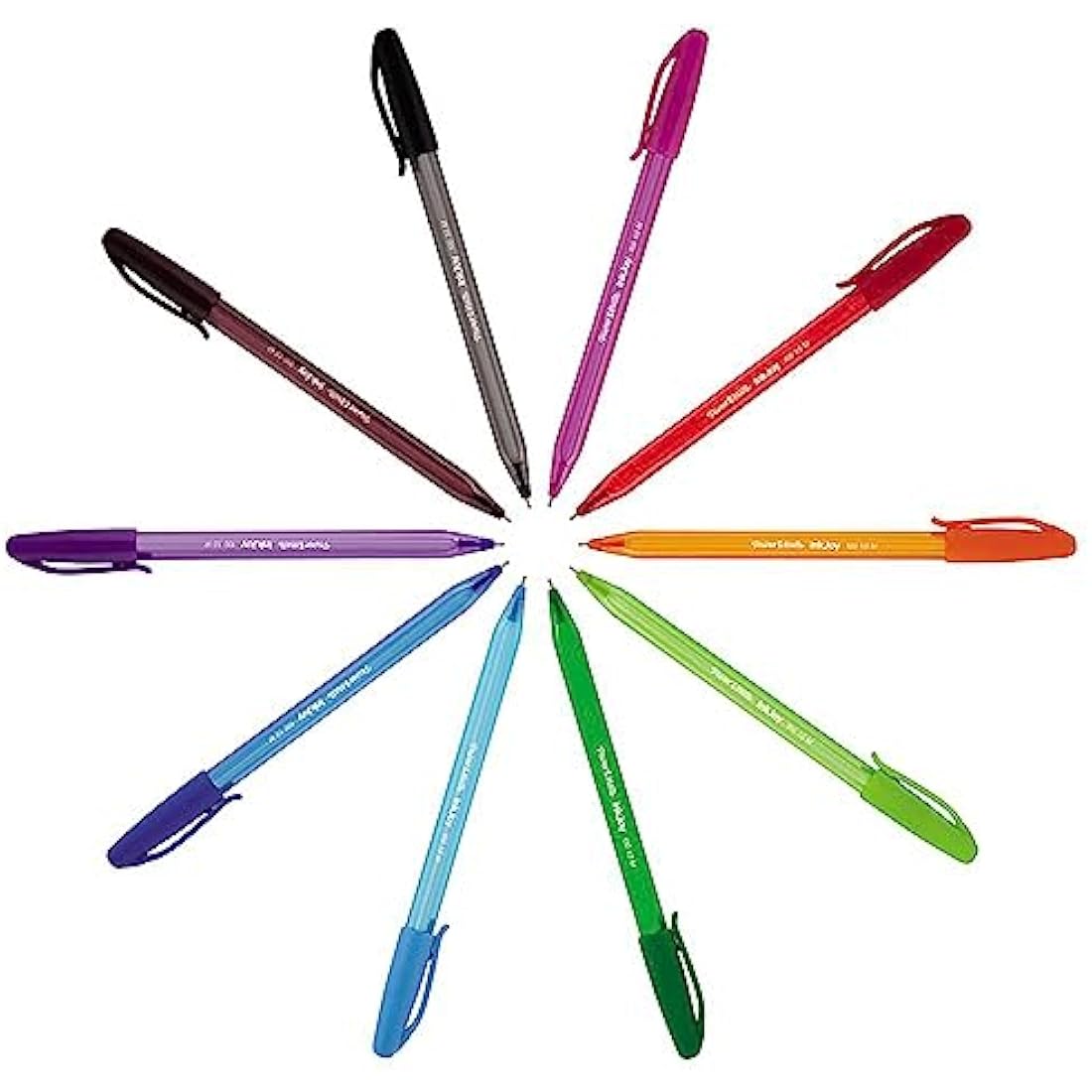 Paper Mate InkJoy 100ST Ballpoint Pens | Medium Point | Green | 50 Count