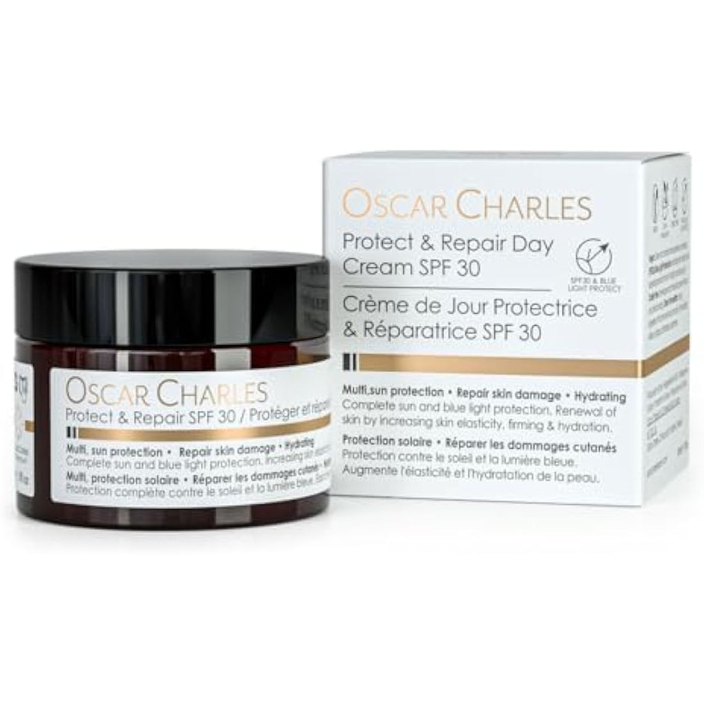 Oscar Charles SPF 30 Moisturiser | Hyaluronic Acid & Vitamin C Cream