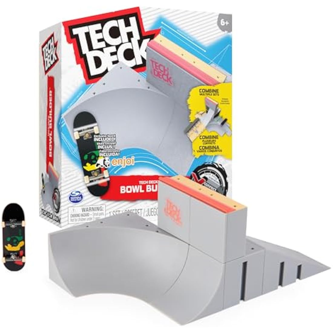 Tech Deck Bowl Builder X-Connect Park Creator – Fingerboard Ramp Set